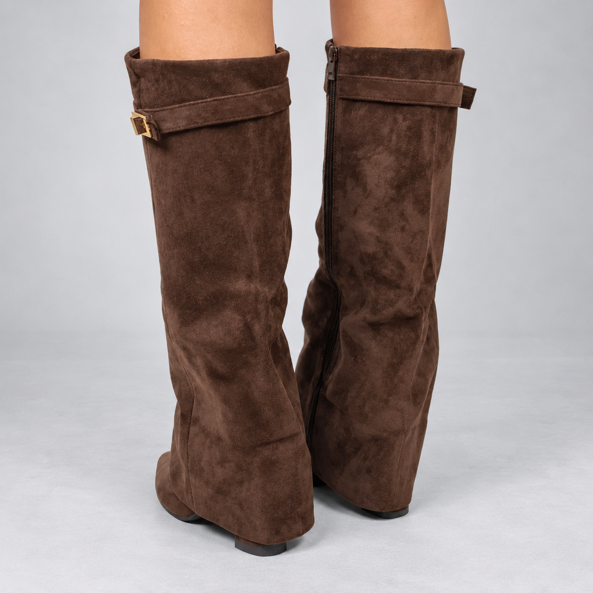 Over-the-Knee Suede Boots