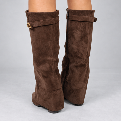 Over-the-Knee Suede Boots
