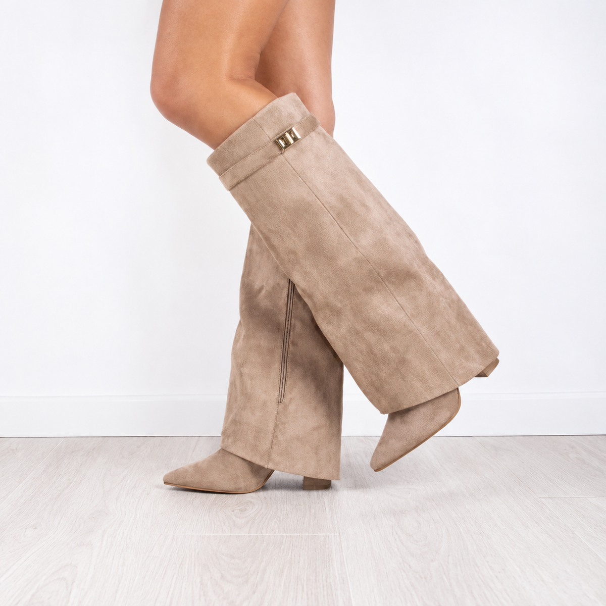 Over-the-Knee Suede Boots