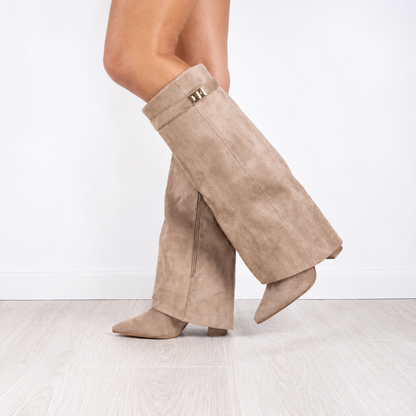 Over-the-Knee Suede Boots