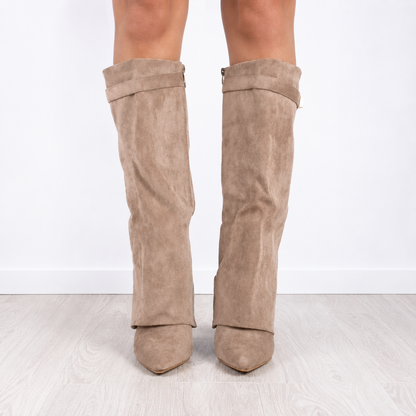 Over-the-Knee Suede Boots