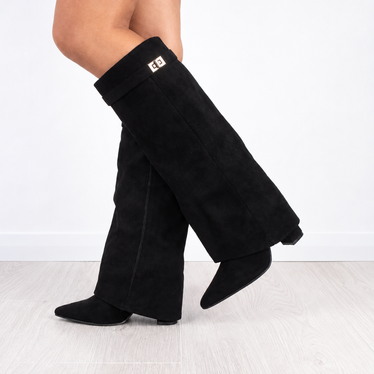 Over-the-Knee Suede Boots