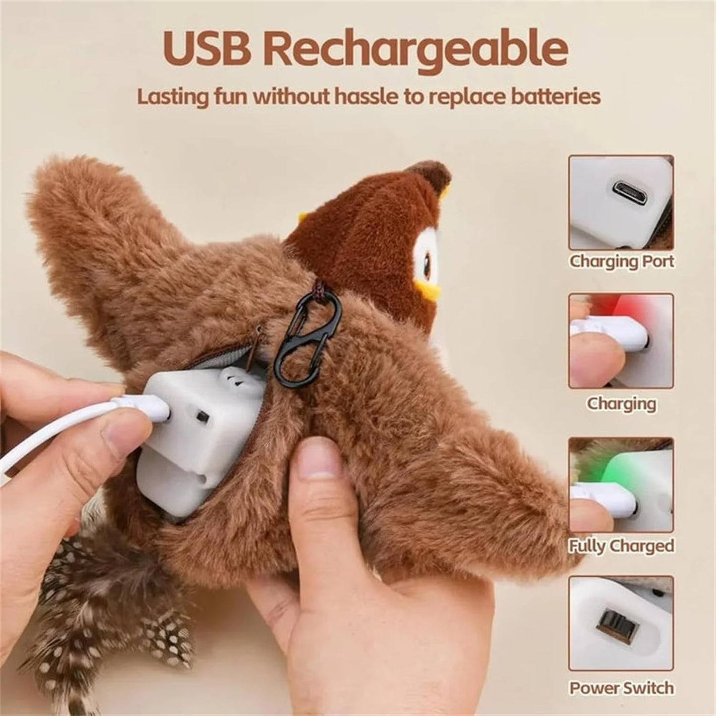 Flappy Bird 2.0 Interactive Cat Toy