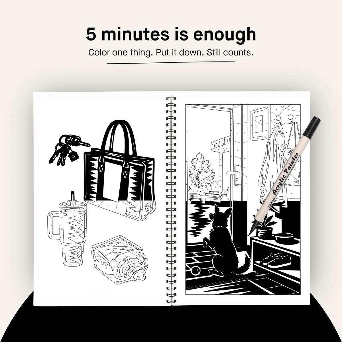 One Color Coloring Book - New Chapter Edition®