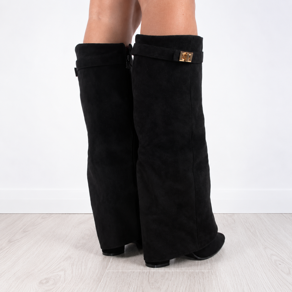 Over-the-Knee Suede Boots