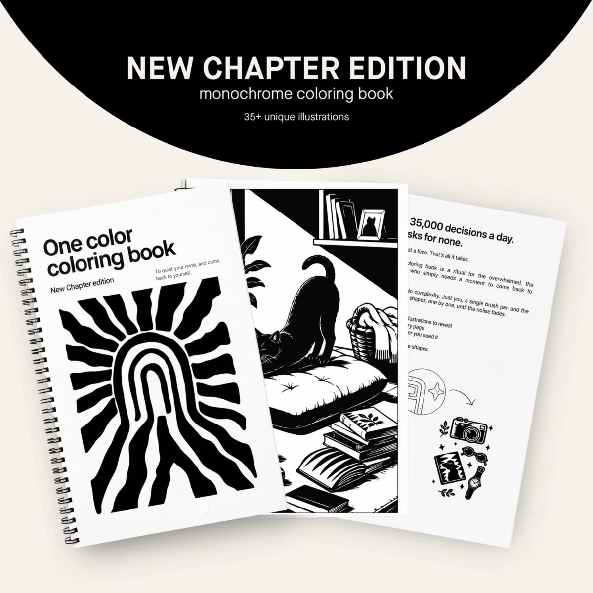 One Color Coloring Book - New Chapter Edition®