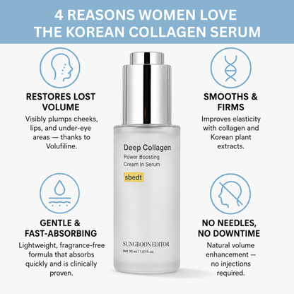 Korean collagen serum for mature skin