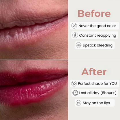 Adjusting Lipstick