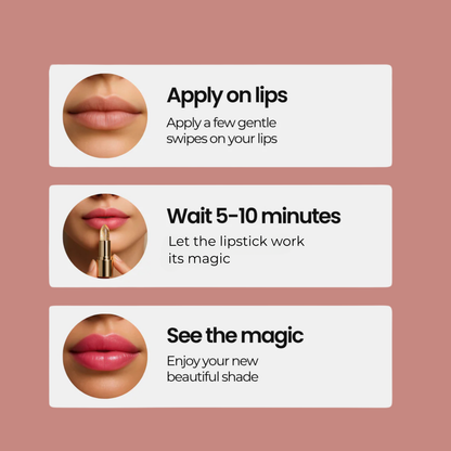 Adjusting Lipstick