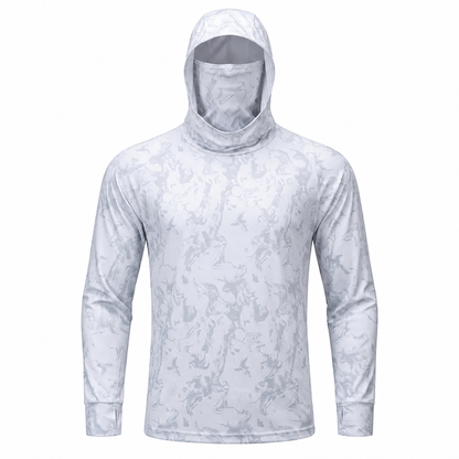 UPF 50+ Anti-UV Fishing Hoodie with Integrated Balaclava