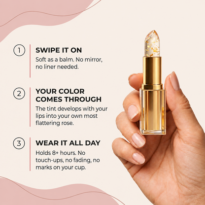 Adjusting Lipstick