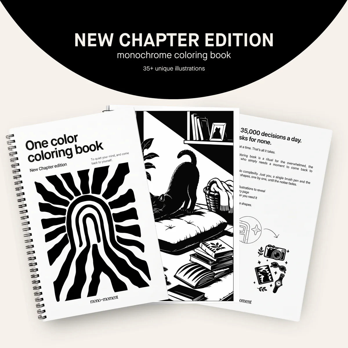 One Color Coloring Book - New Chapter Edition®