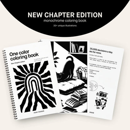 One Color Coloring Book - New Chapter Edition®