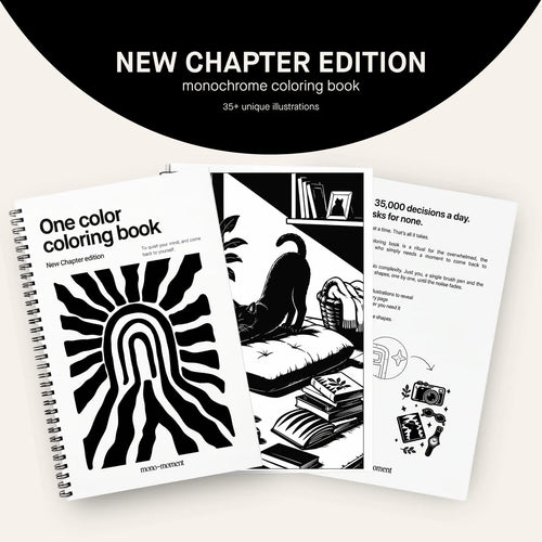 One Color Coloring Book - New Chapter Edition®