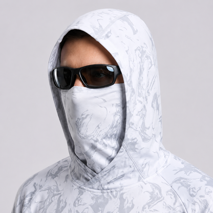 UPF 50+ Anti-UV Fishing Hoodie with Integrated Balaclava